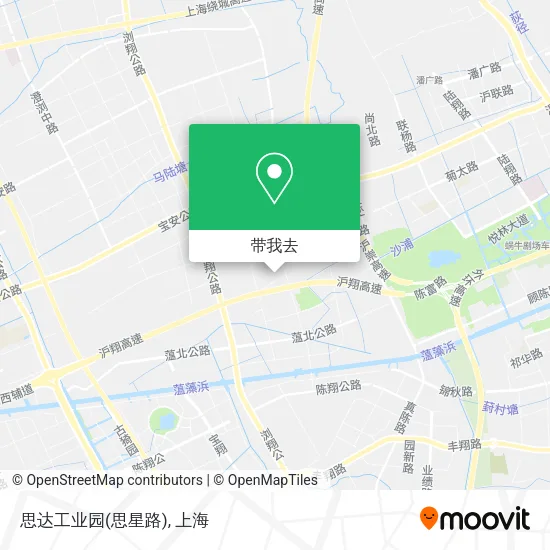 思达工业园(思星路)地图