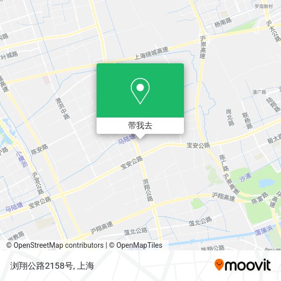 浏翔公路2158号地图