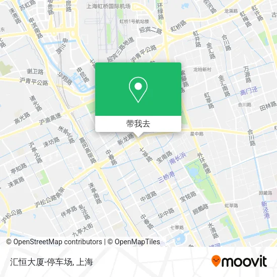 汇恒大厦-停车场地图