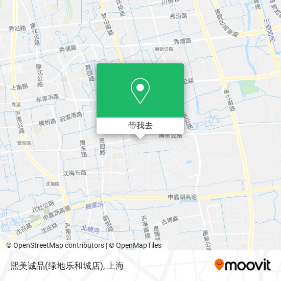 熙美诚品(绿地乐和城店)地图