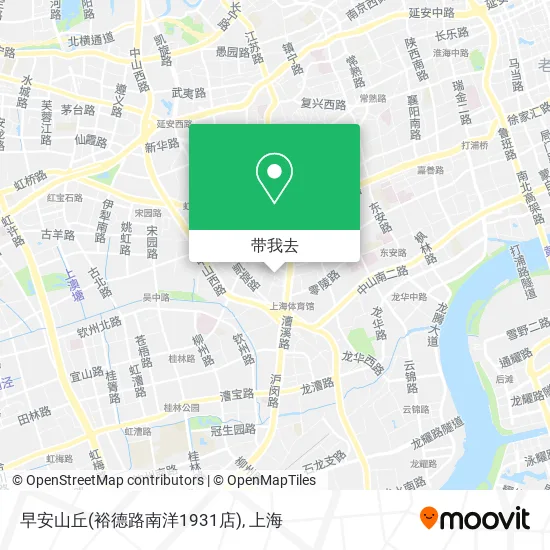 早安山丘(裕德路南洋1931店)地图