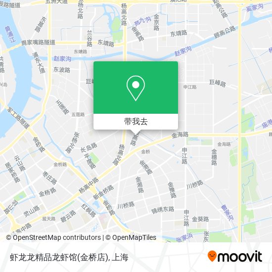 虾龙龙精品龙虾馆(金桥店)地图