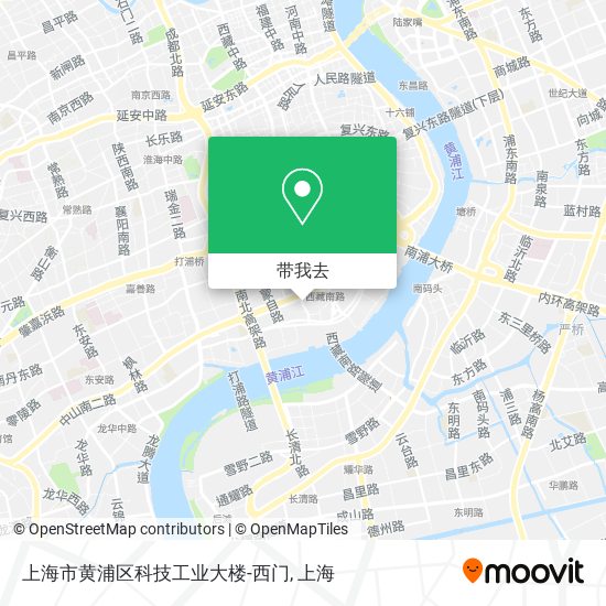 上海市黄浦区科技工业大楼-西门地图