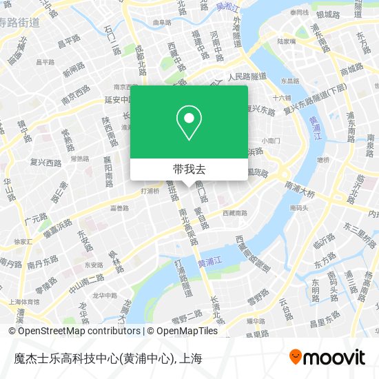 魔杰士乐高科技中心(黄浦中心)地图