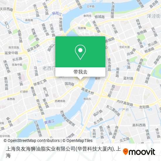 上海良友海狮油脂实业有限公司(华普科技大厦内)地图
