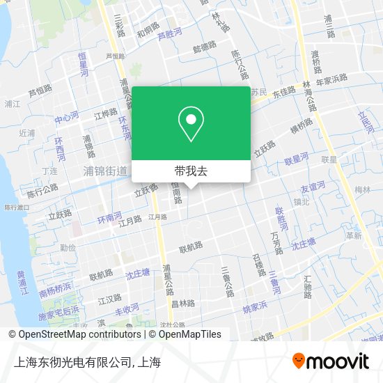 上海东彻光电有限公司地图