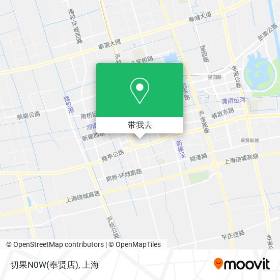 切果N0W(奉贤店)地图