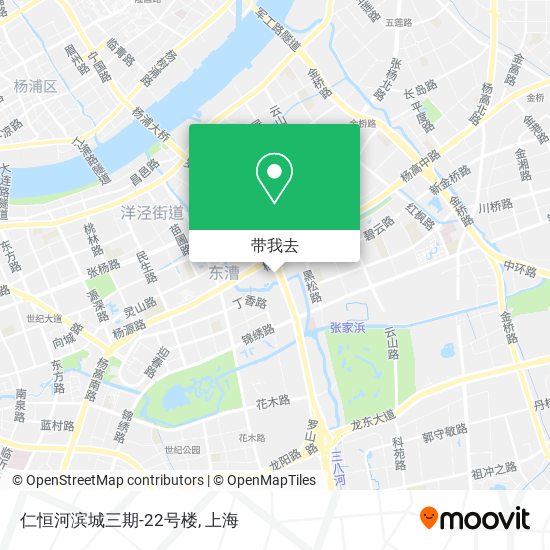 仁恒河滨城三期-22号楼地图