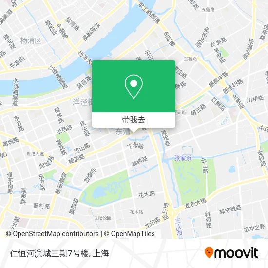 仁恒河滨城三期7号楼地图