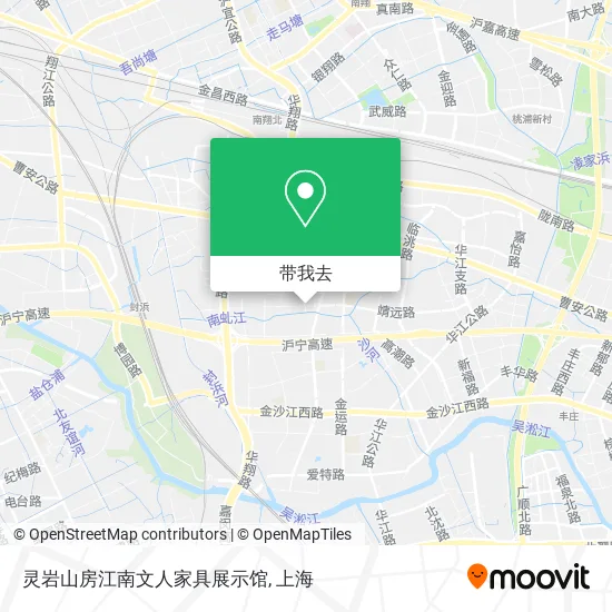 灵岩山房江南文人家具展示馆地图