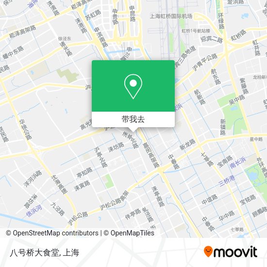 八号桥大食堂地图