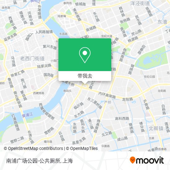南浦广场公园-公共厕所地图