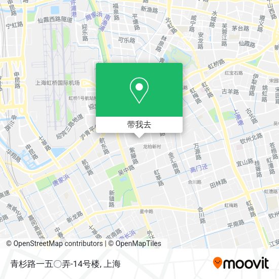 青杉路一五〇弄-14号楼地图