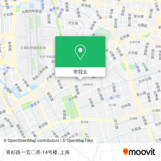 青杉路一五〇弄-14号楼地图