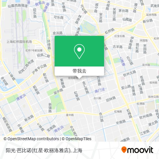 阳光·芭比诺(红星·欧丽洛雅店)地图