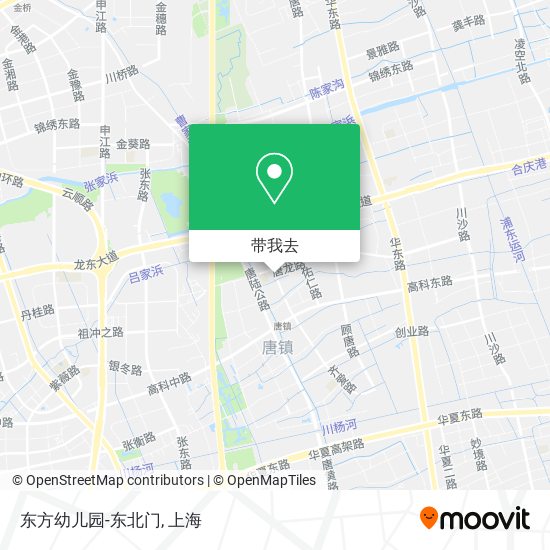 东方幼儿园-东北门地图