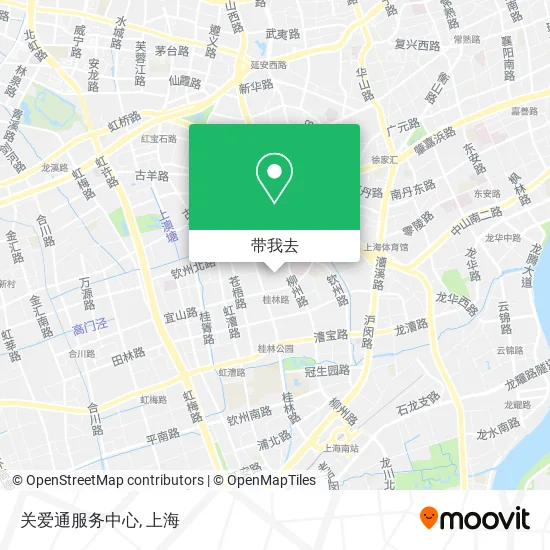 关爱通服务中心地图