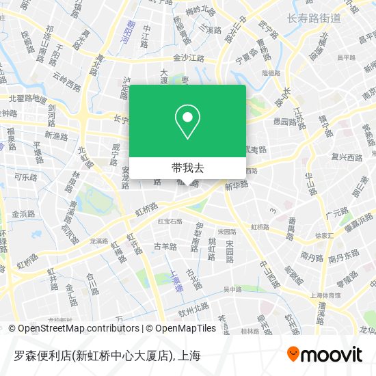 罗森便利店(新虹桥中心大厦店)地图