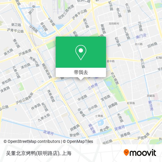 吴董北京烤鸭(联明路店)地图