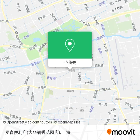 罗森便利店(大华朗香花园店)地图