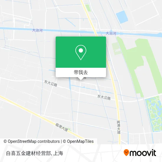 自喜五金建材经营部地图