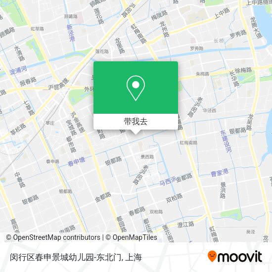 闵行区春申景城幼儿园-东北门地图
