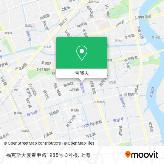 福克斯大厦春申路1985号-3号楼地图
