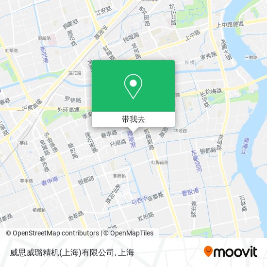 威思威璐精机(上海)有限公司地图