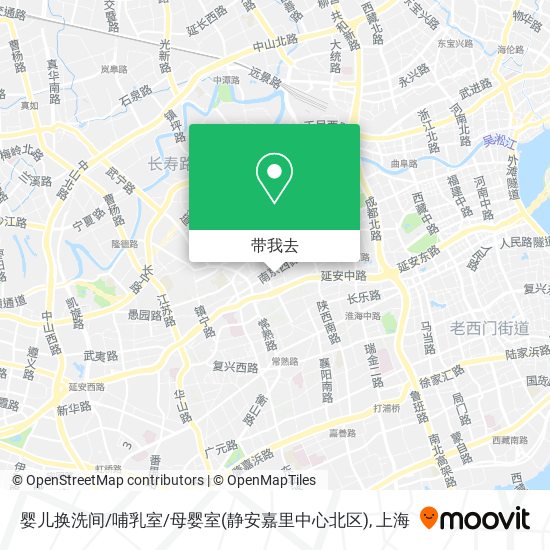 婴儿换洗间/哺乳室/母婴室(静安嘉里中心北区)地图