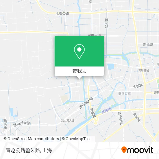 青赵公路盈朱路地图