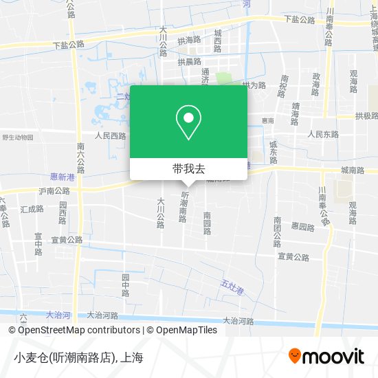 小麦仓(听潮南路店)地图