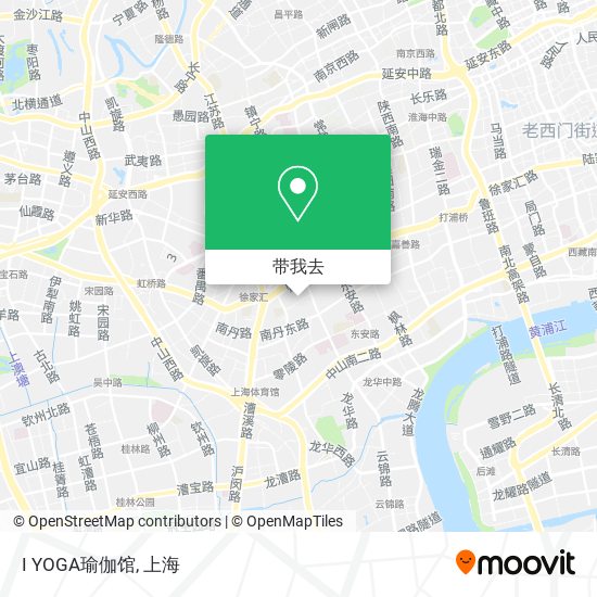I YOGA瑜伽馆地图