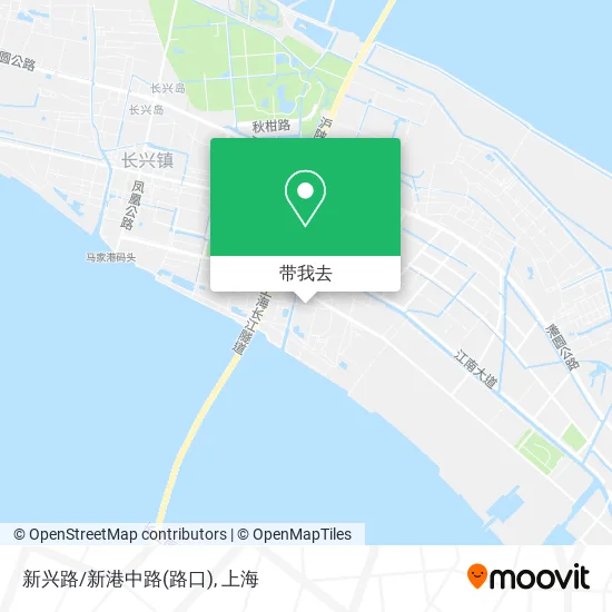 新兴路/新港中路(路口)地图