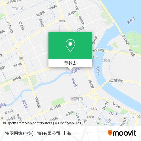 淘图网络科技(上海)有限公司地图