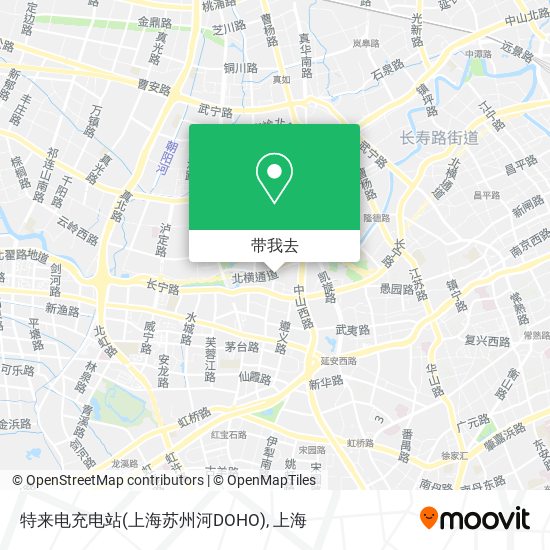 特来电充电站(上海苏州河DOHO)地图