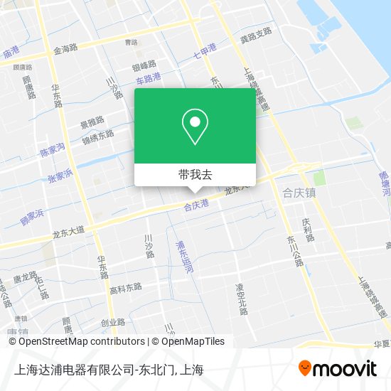 上海达浦电器有限公司-东北门地图