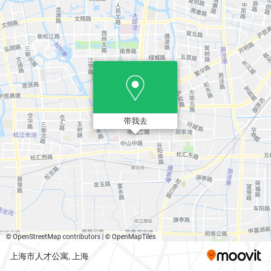 上海市人才公寓地图