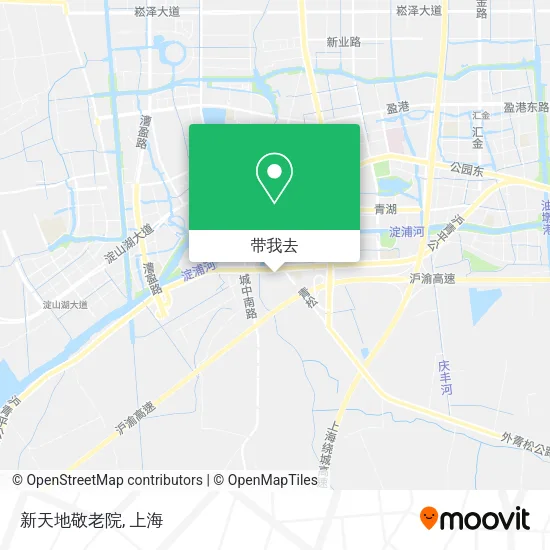 新天地敬老院地图