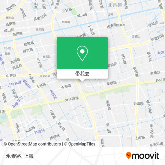永泰路地图