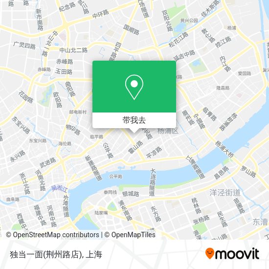 独当一面(荆州路店)地图