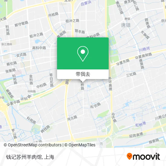 钱记苏州羊肉馆地图