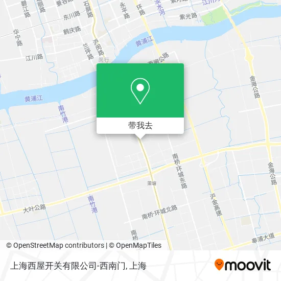 上海西屋开关有限公司-西南门地图