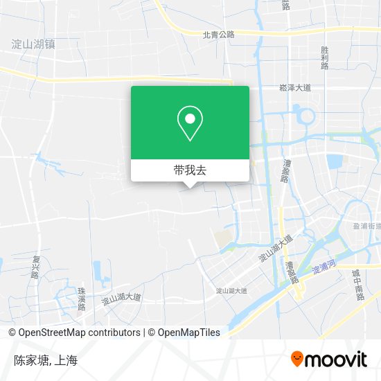 陈家塘地图