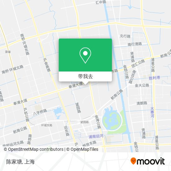 陈家塘地图