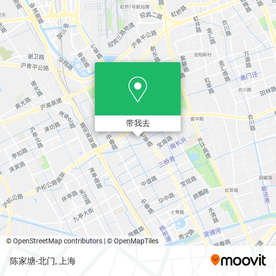 陈家塘-北门地图