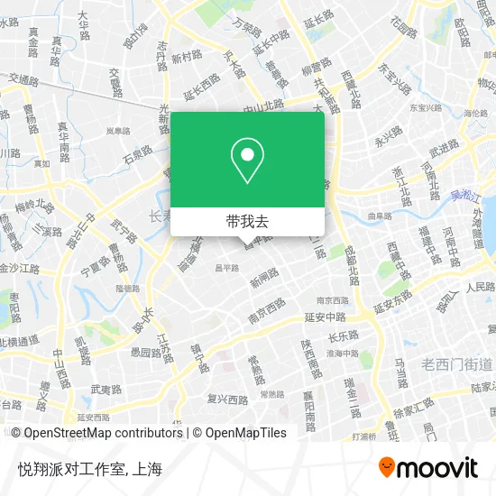 悦翔派对工作室地图