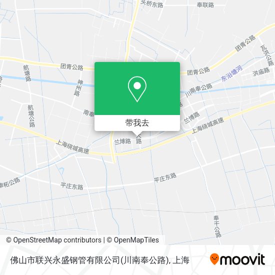 佛山市联兴永盛钢管有限公司(川南奉公路)地图