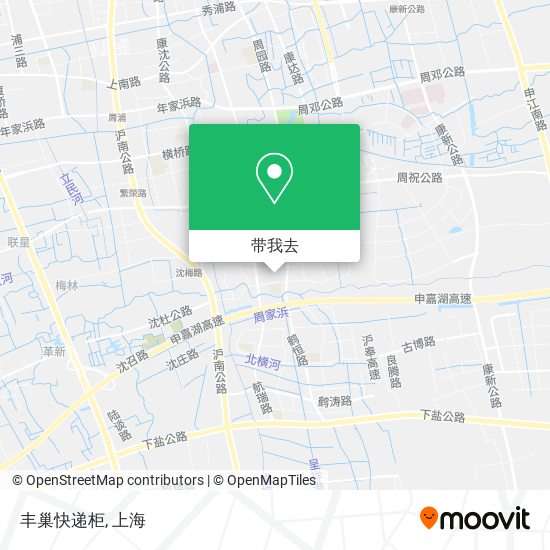 丰巢快递柜地图