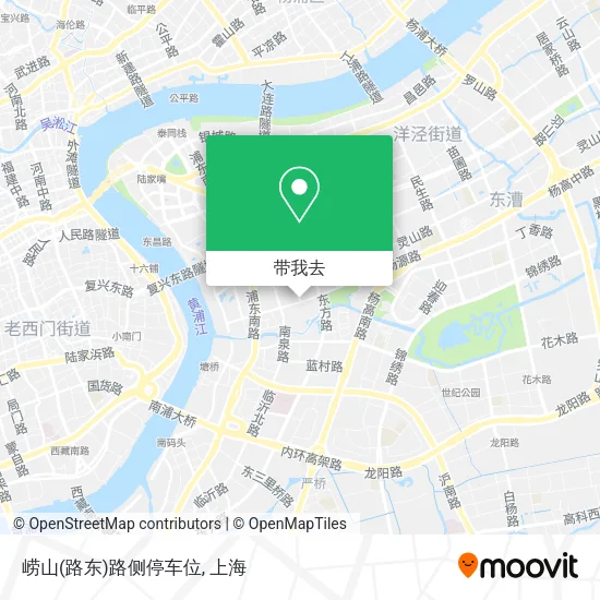 崂山(路东)路侧停车位地图