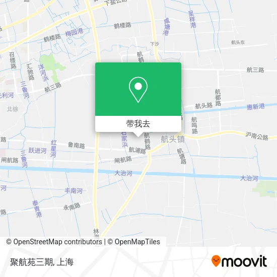 聚航苑三期地图